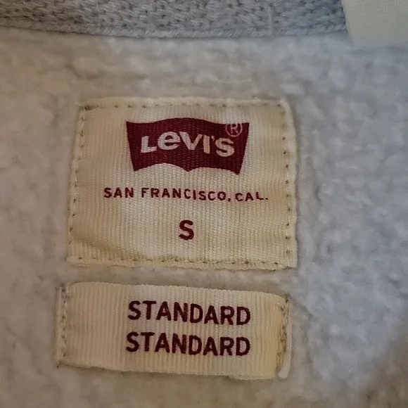 LEVI'S long sleeve fleece sweat shirt - Picture 5 of 7
